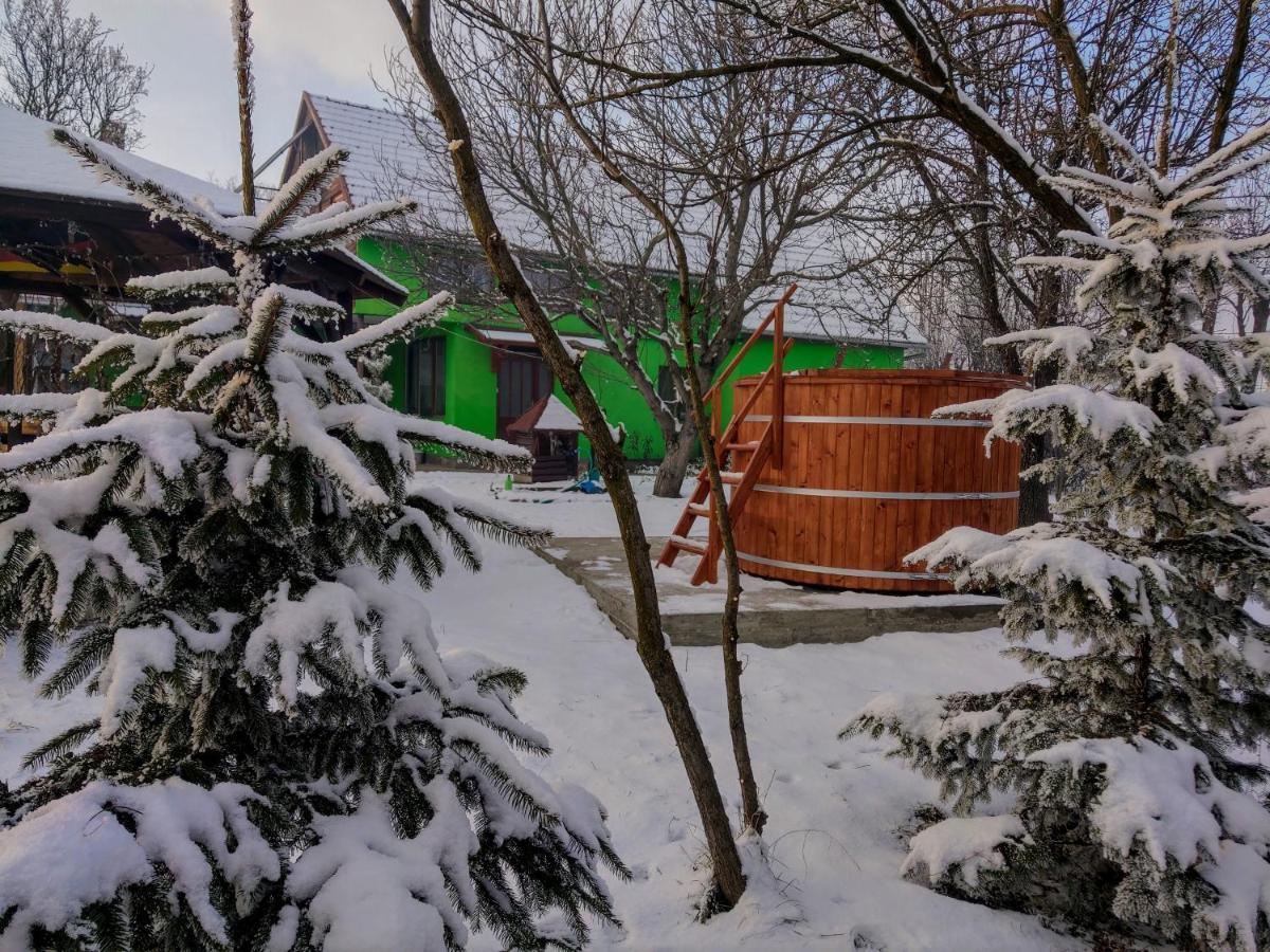 Csergo Ildiko Vendeghaz Hotel Lazarea Bagian luar foto